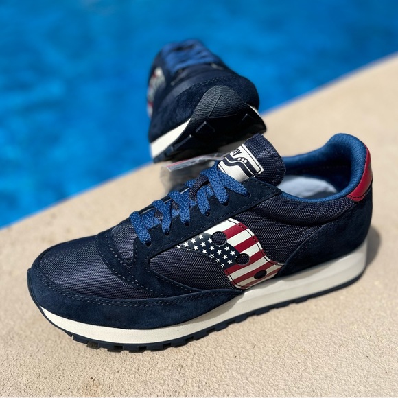 Saucony Jazz 81 Stars and Stripes Sneakers - Picture 6 of 14